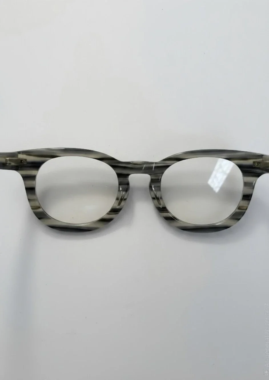 L.A.M.B. Black with Blue Nose Piece Round Frame Women's Eyeglasses LA082